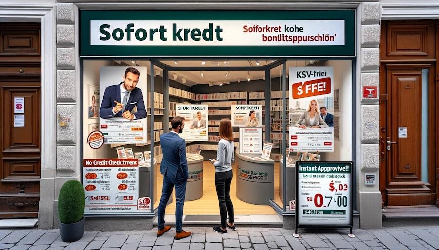 Sofortkredit österreich Ohne Bonitätsprüfung